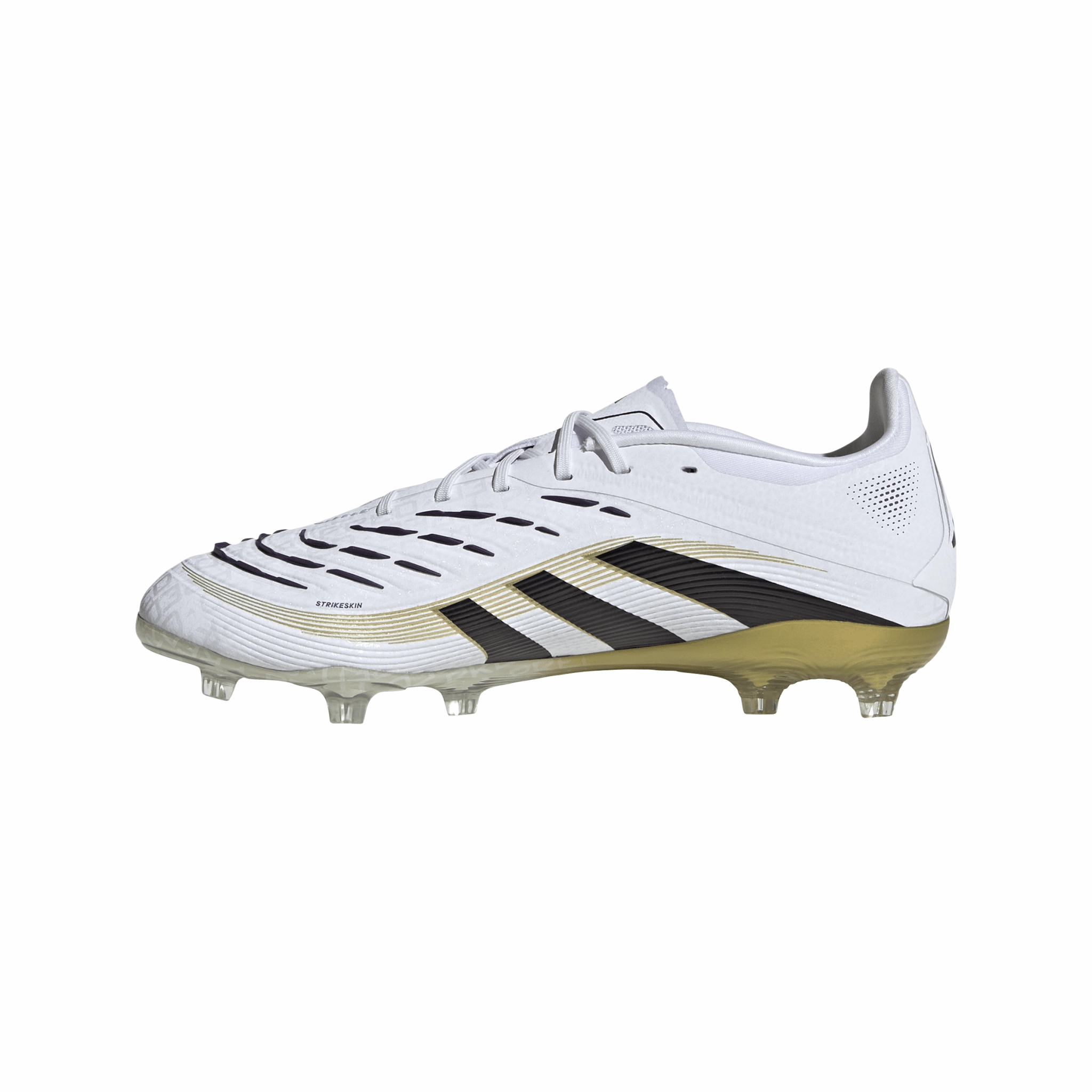442 Soccer Cleats adidas Predator Elite Firm Ground Boots Kids White/Black