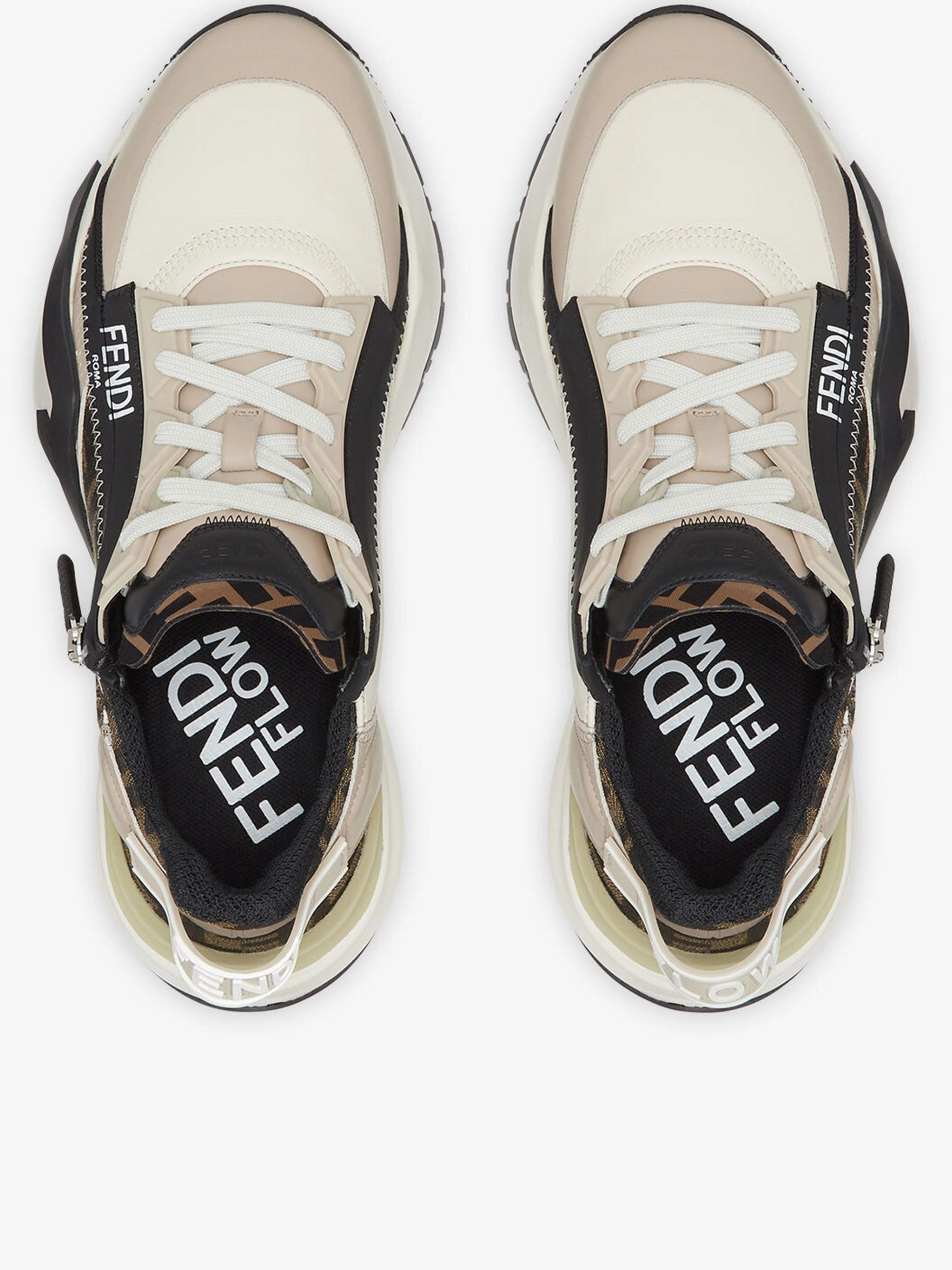 Sneakers Complex FENDI Luxury Leather Sneakers for Men - FW25 Edition