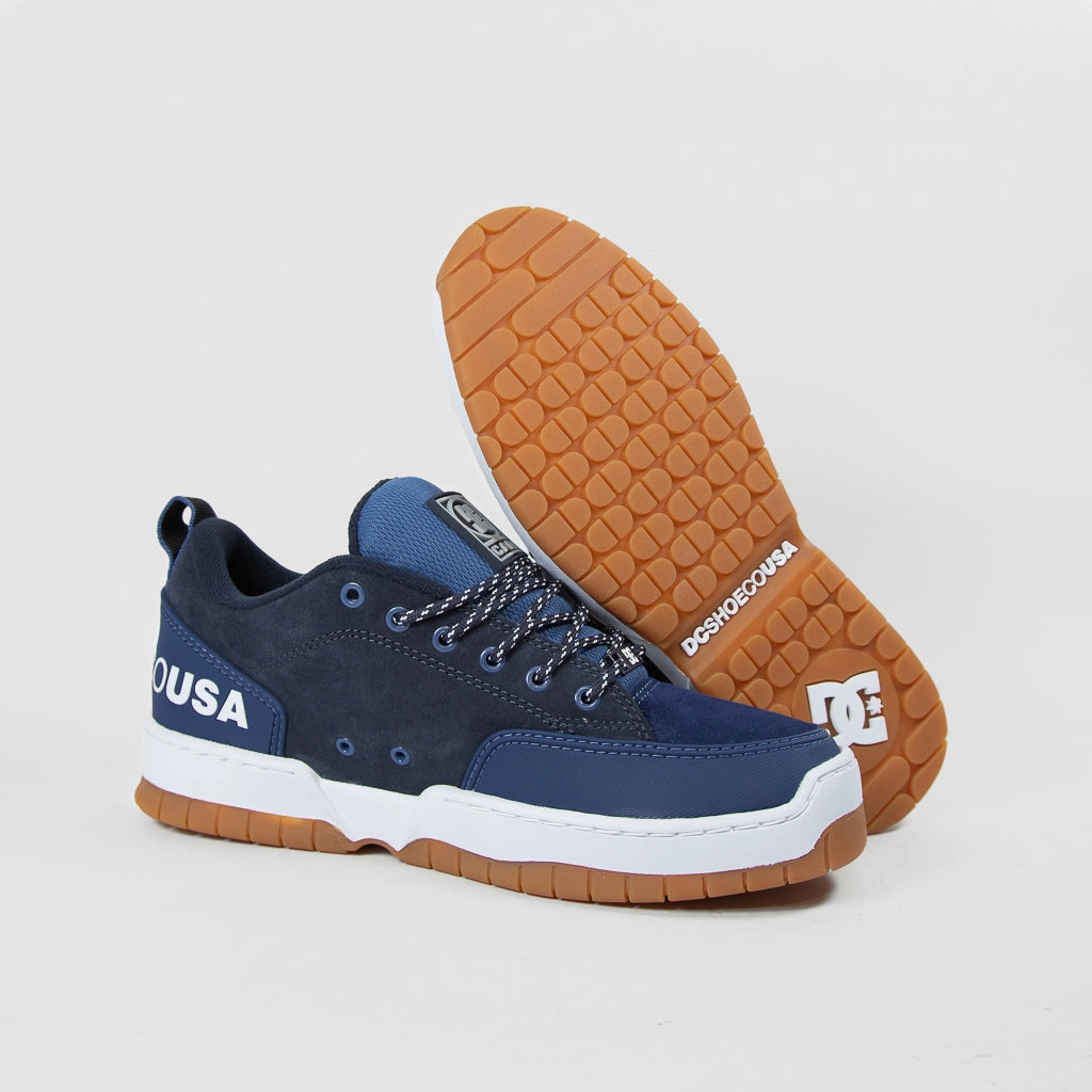 DC Shoes - Skate Cafe Clocker Shoes - Navy Good High Top Skate