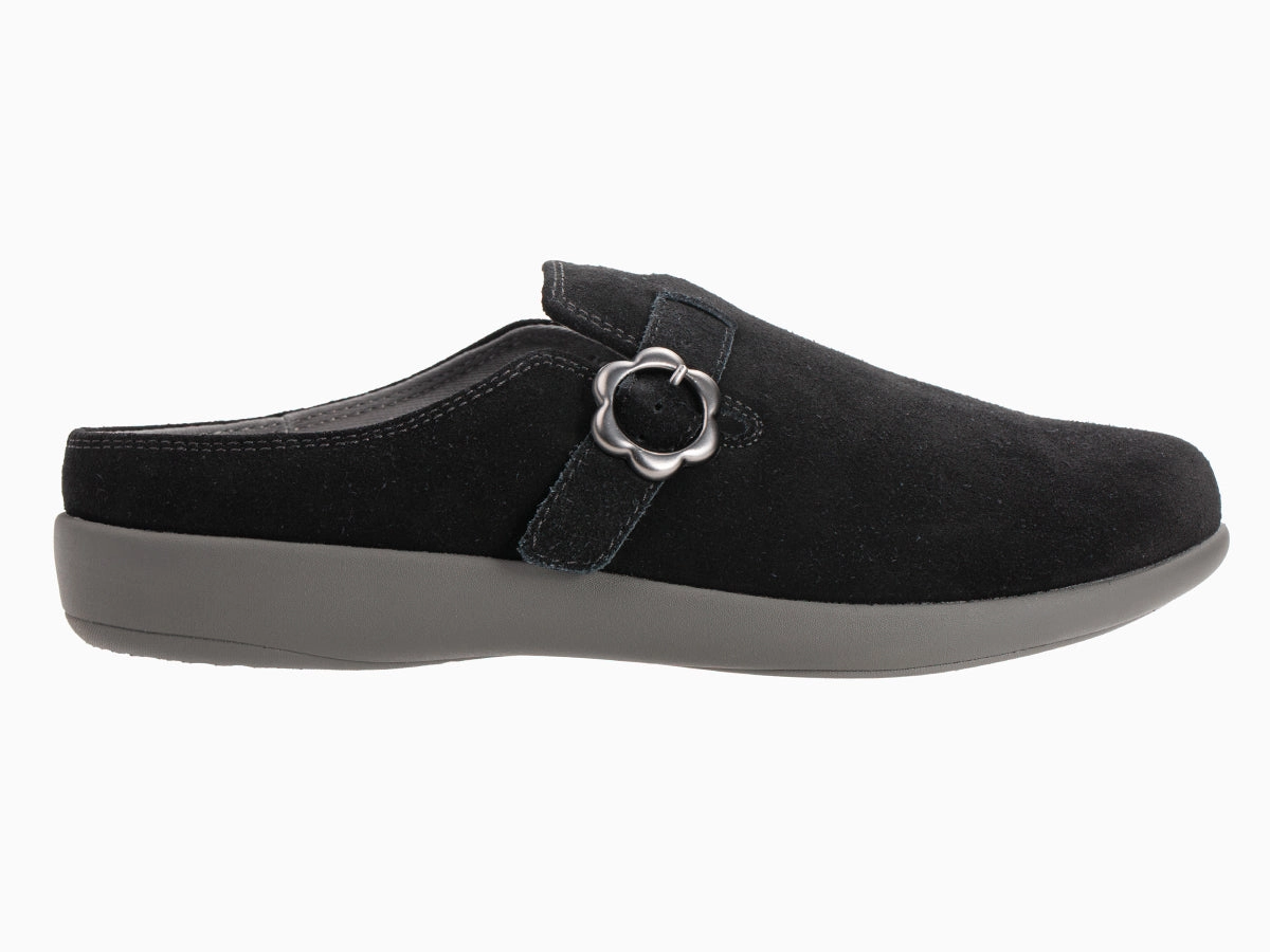 Solaire Suede Mule Shoe Characteristics