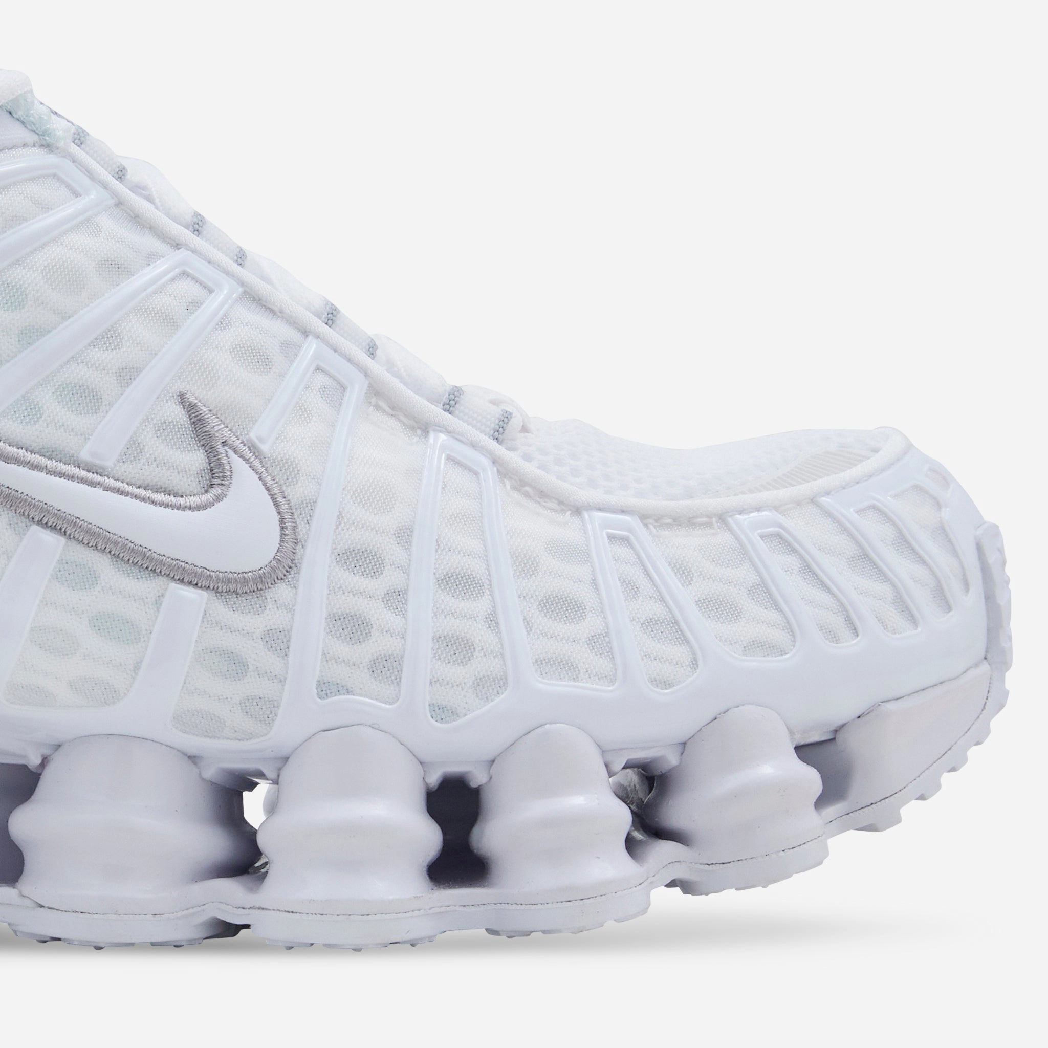 Nike Air Max Gtx Shoes Shox TL White | Metallic Silver | Max Orange | White