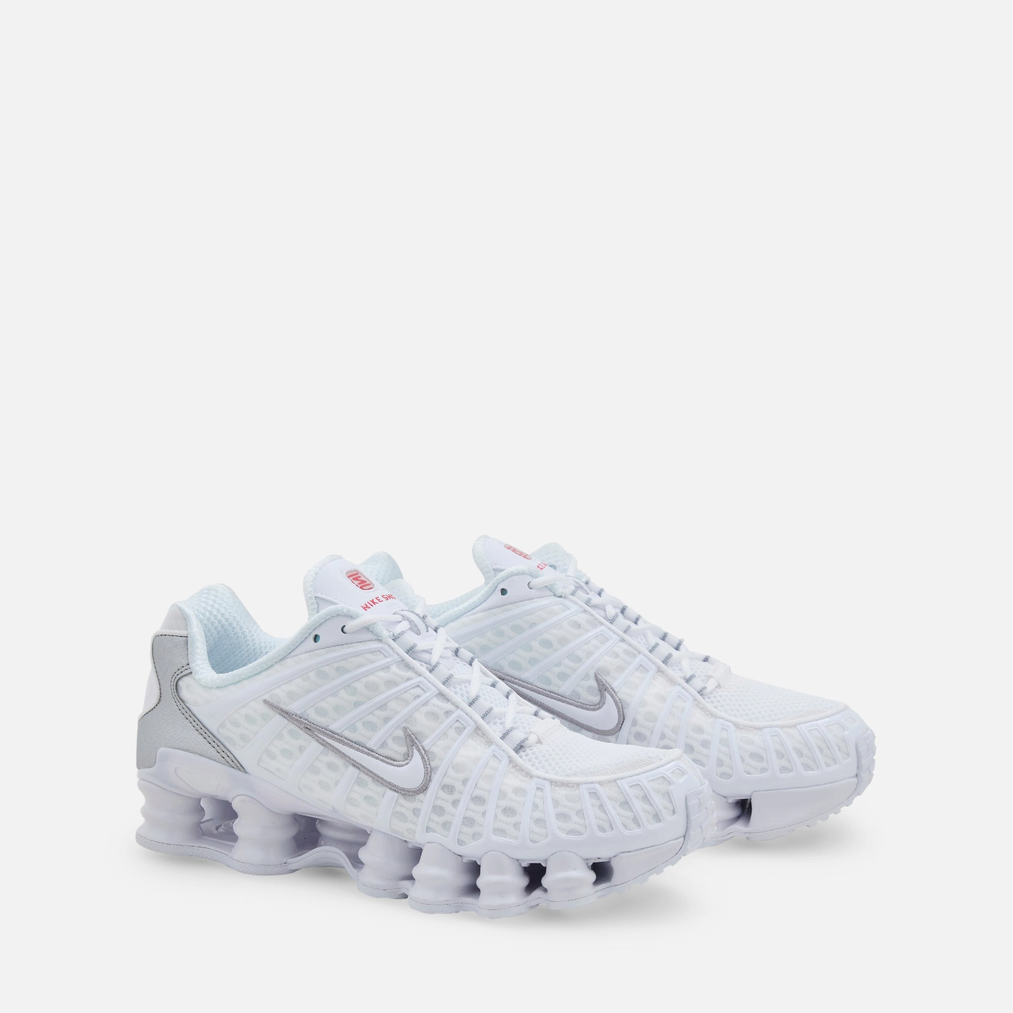 Shox TL White | Metallic Silver | Max Orange | White Newest Nike Shoe Releases