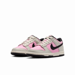 Nike Baseball Turf Shoes Nike "Dunk Low" GS - Pink Rise / Black / Light Orewood Brown