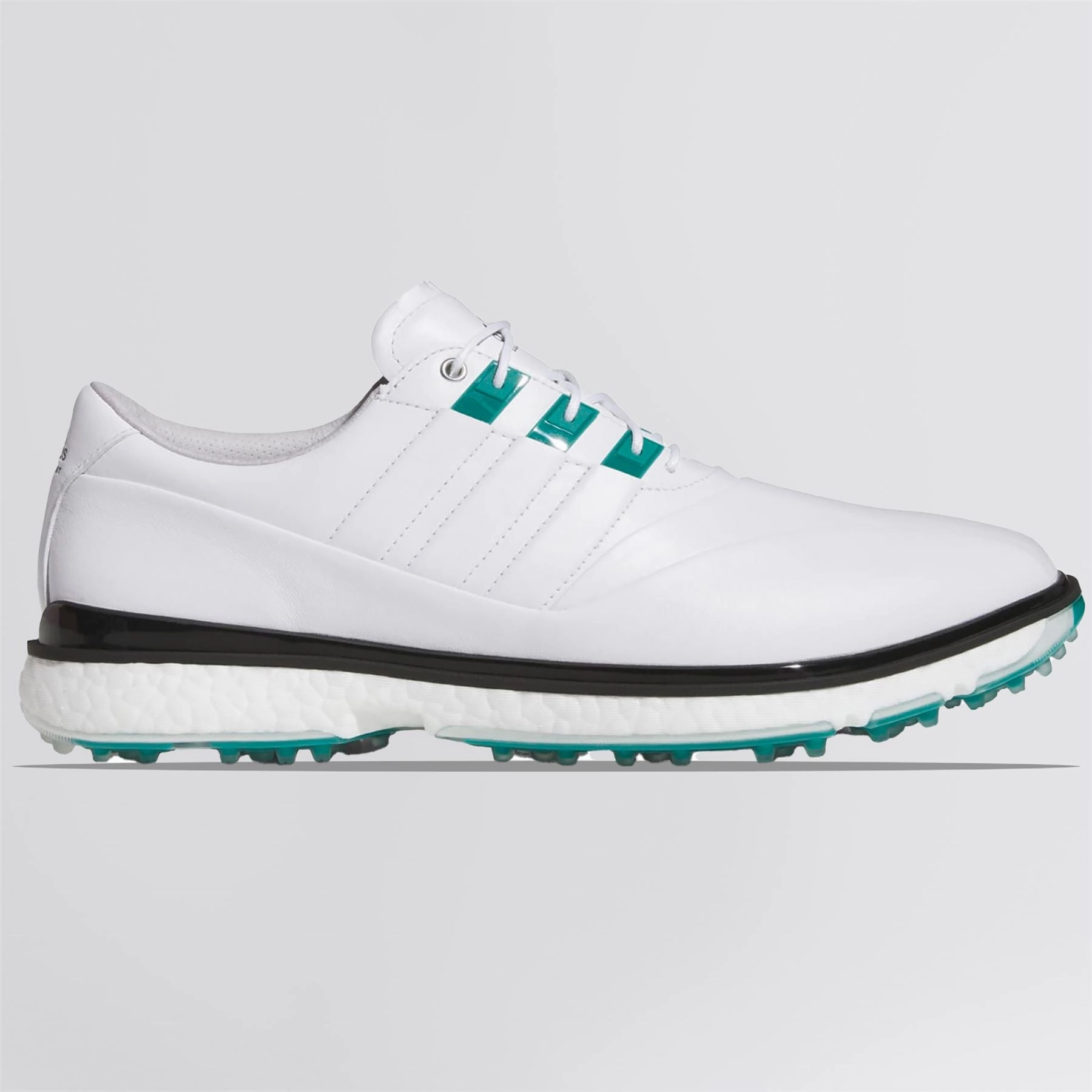 4e Wide Golf Shoes Equipment 93 Spikeless Golf Shoes Footwear White/Equipment Green/Core Black