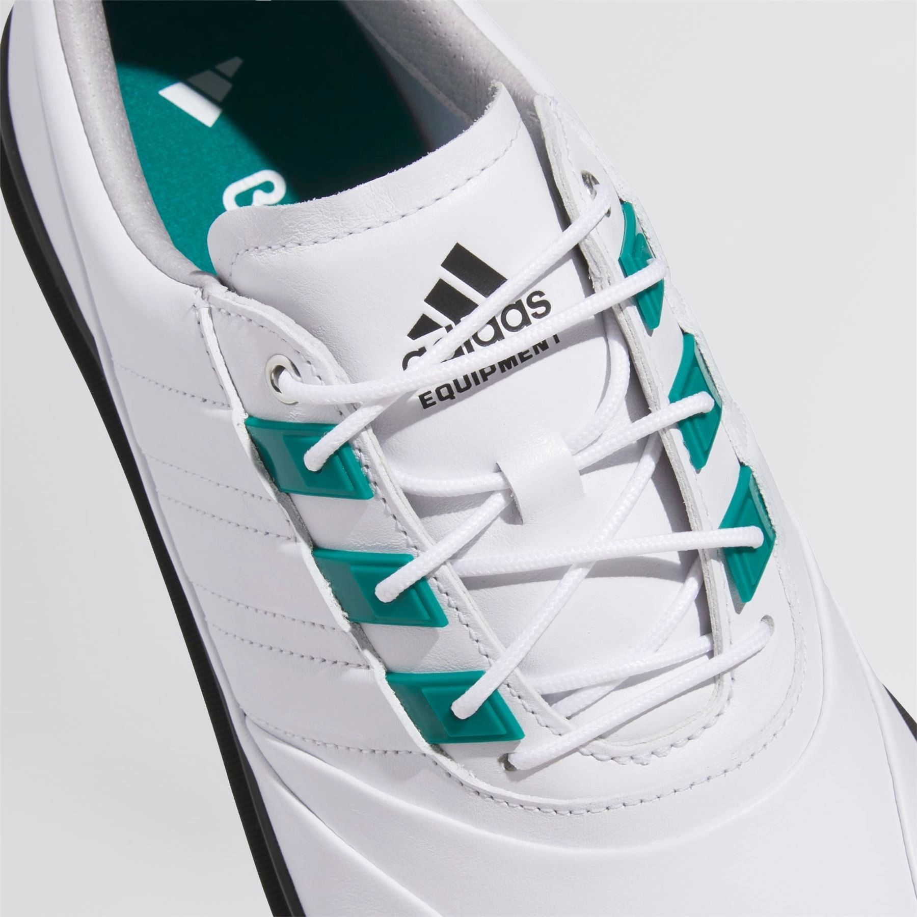 Equipment 93 Spikeless Golf Shoes Footwear White/Equipment Green/Core Black Old School Golf Shoes