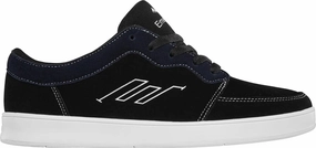 Best Leather Skate Shoes Emerica Quentin G6 Leabres Colorway Black/Navy Shoes