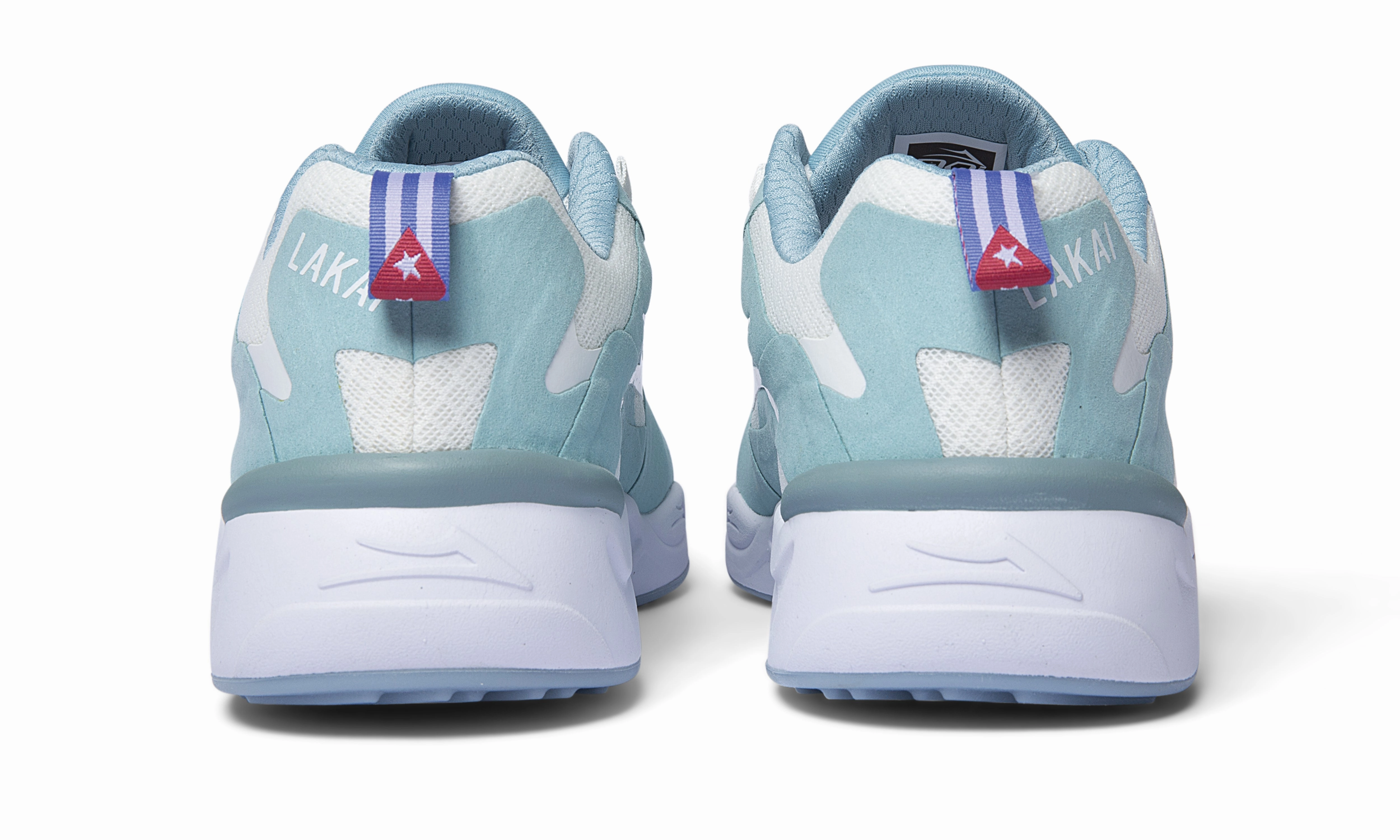 Lakai Skateboard Shoes x Cuba Skate Collection Evo 2.0 Mint Suede Ways To Lace Skate Shoes