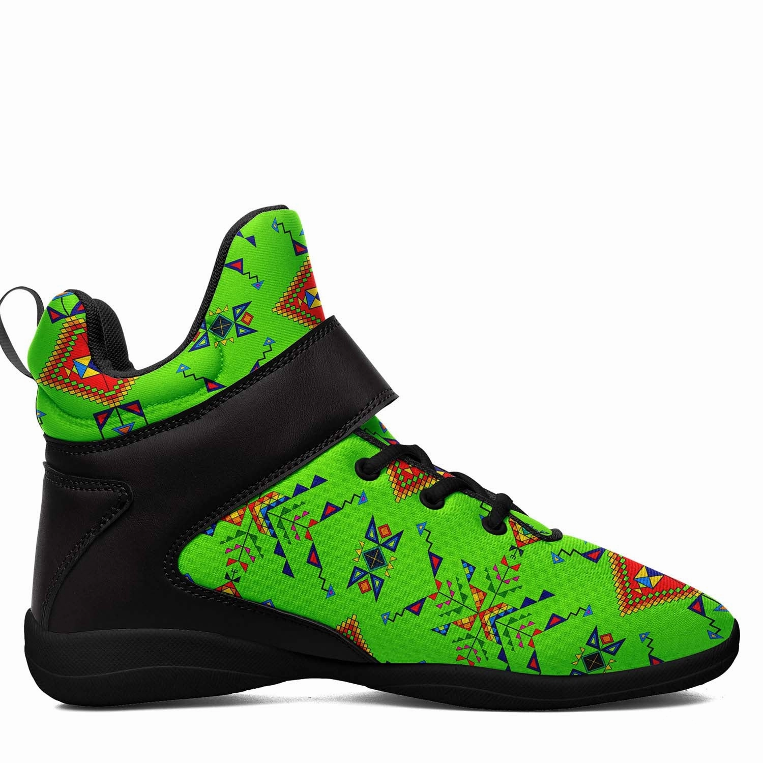 Buffalo Jump Neon Green Ipottaa Basketball / Sport High Top Shoes - Black Sole Top 10 Best Looking Basketball Shoes