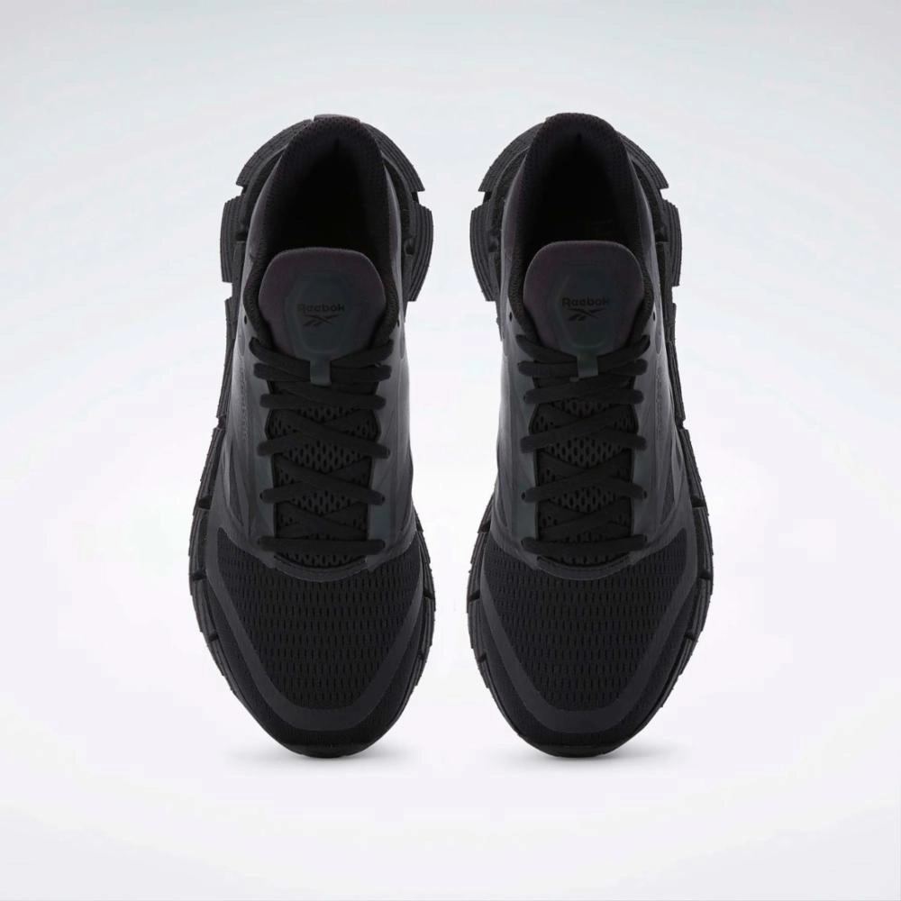 Reebok Footwear Men FloatZig 1 Shoes BLACK/BLACK/BLACK Ankle Boots With Rubber Sole