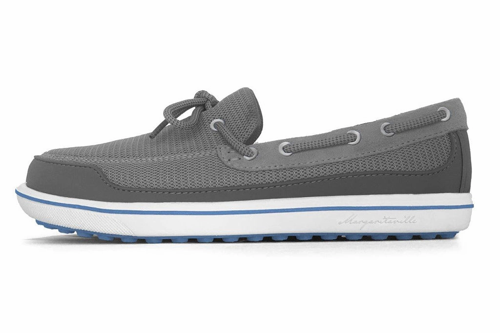 Ecco Biom Golf Shoe Margaritaville Men's Tap In Grey/Blue Golf Shoe