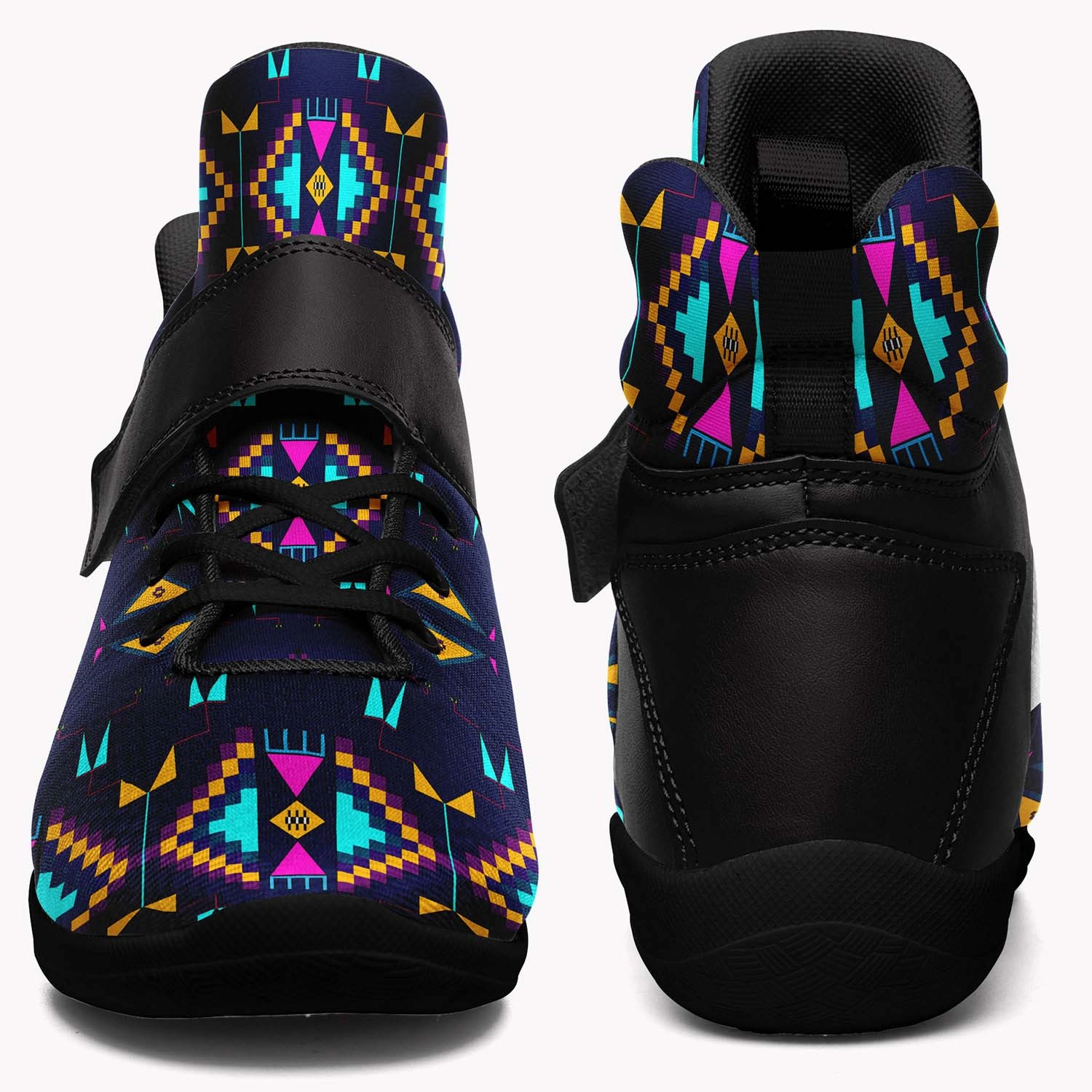 Rite of Passage Prairie Night Ipottaa Basketball / Sport High Top Shoes - Black Sole Illinois Basketball Shoes
