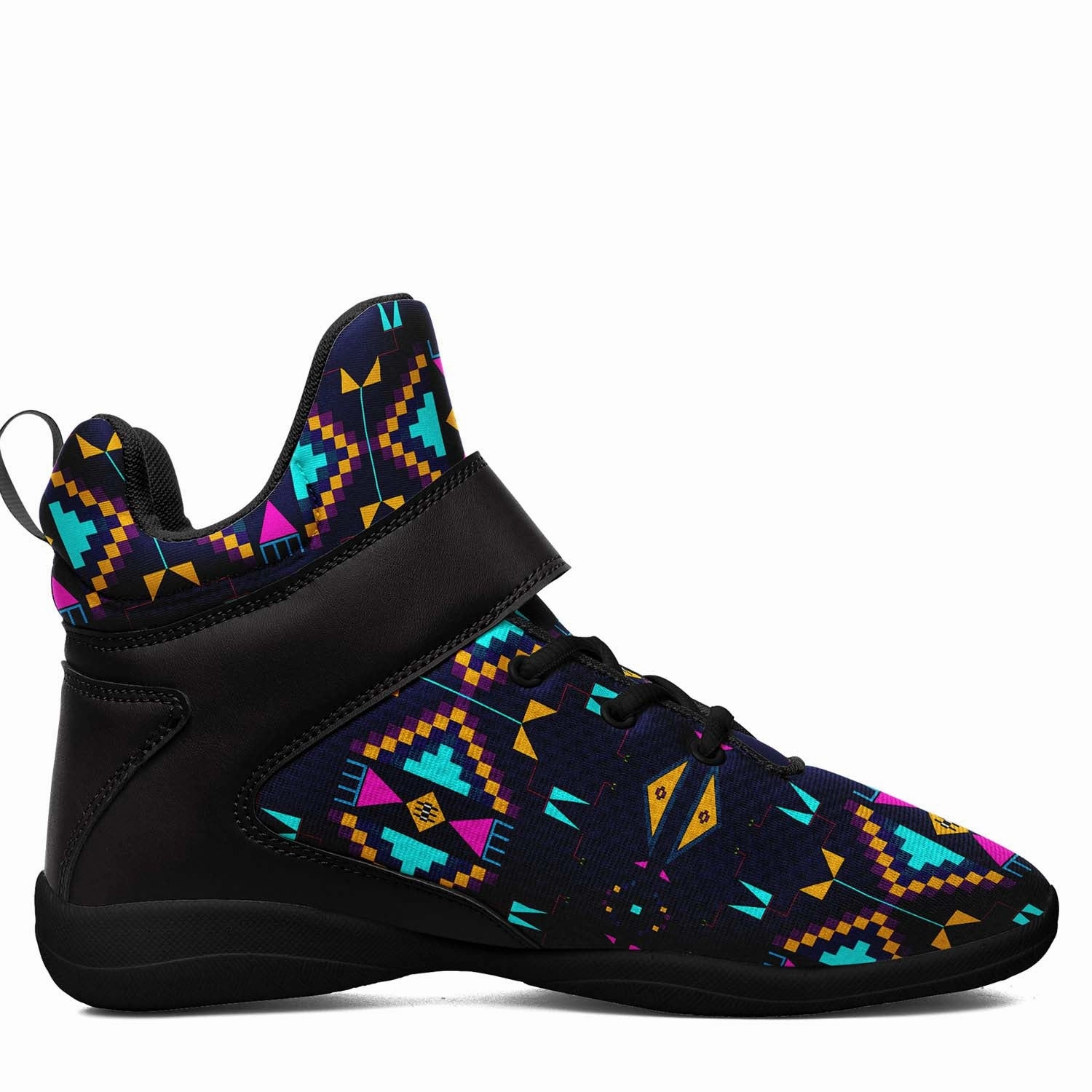 Rite of Passage Prairie Night Ipottaa Basketball / Sport High Top Shoes - Black Sole Genetics Speckle Basketball Shoes