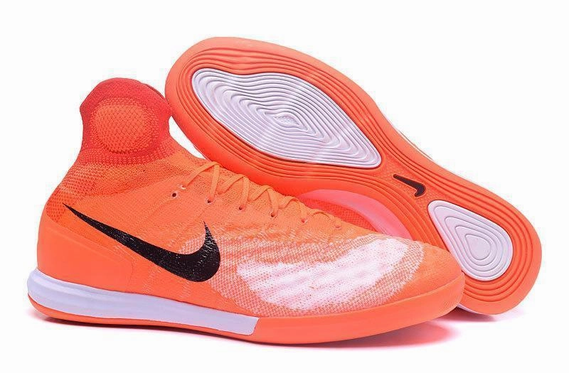 Nike MagistaX Proximo II IC Soccer Shoes Orange White Black Discount Nike Shoes