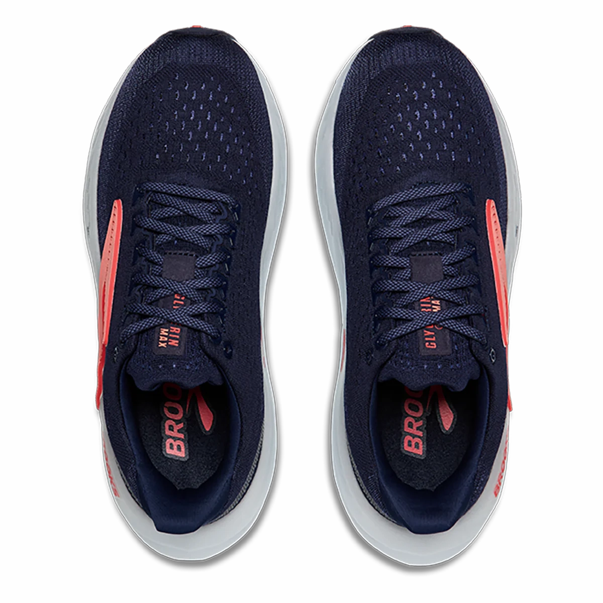 Women's Brooks Glycerin Max - Peacoat/Blue Ribbon/Hot Coral Vibe Ankle Boots