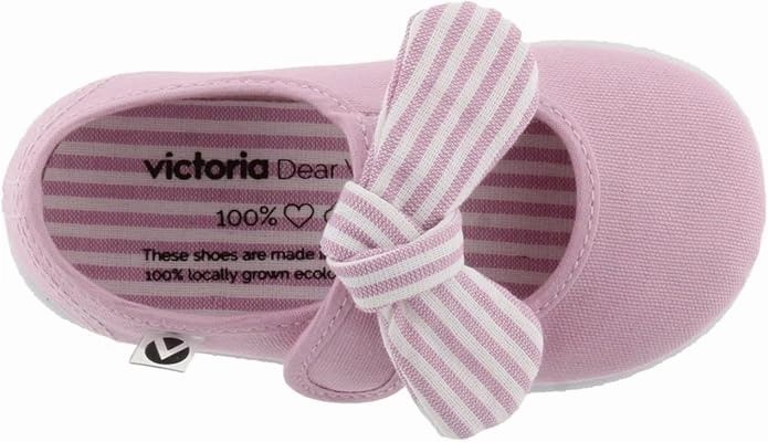 Victoria Girl's OJAL Canvas Mary Jane Shoes - Petalo Big Shoe Size 6 For Mary Jane