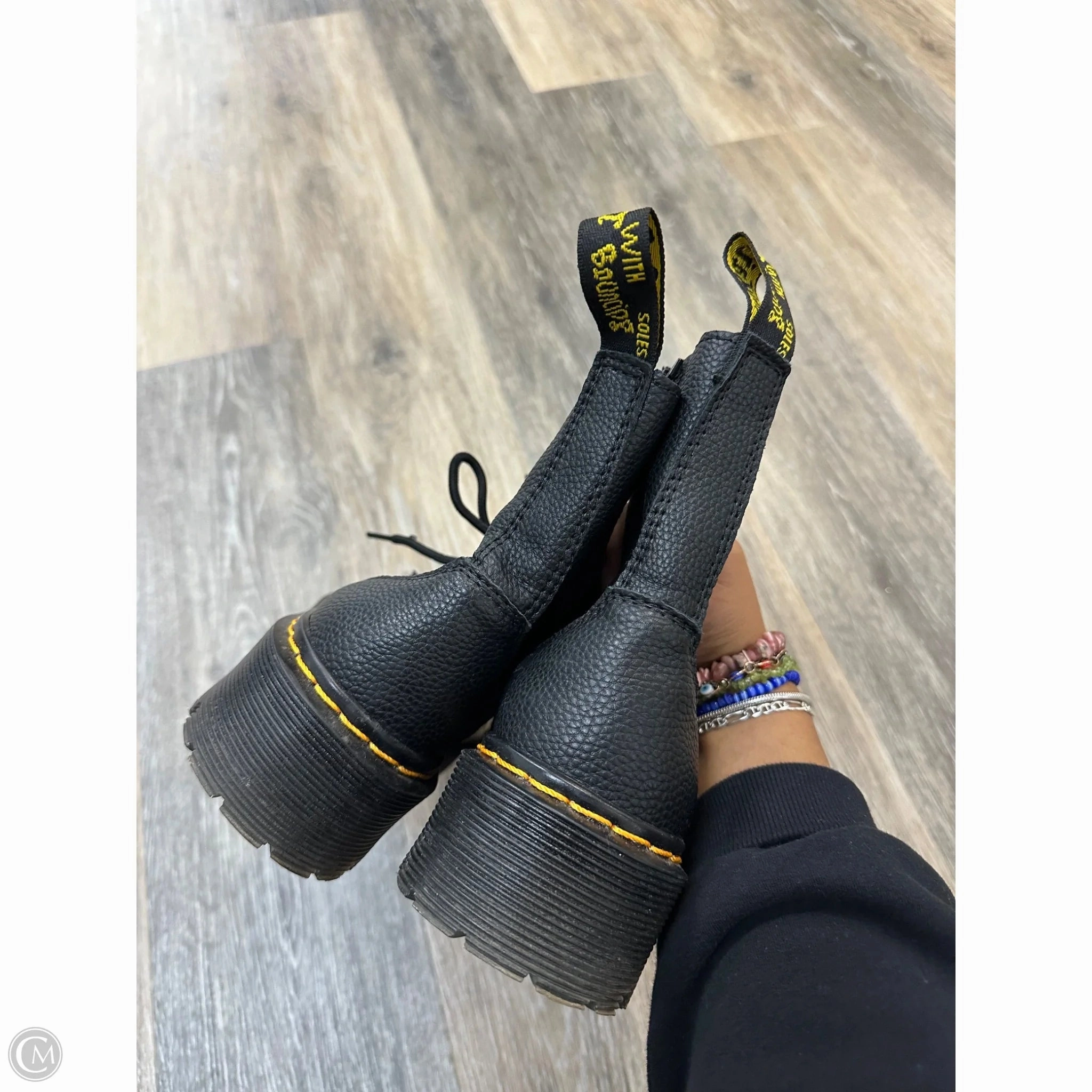 2 Inch Combat Boots Boots Combat By Dr Martens In Black, Size: 11