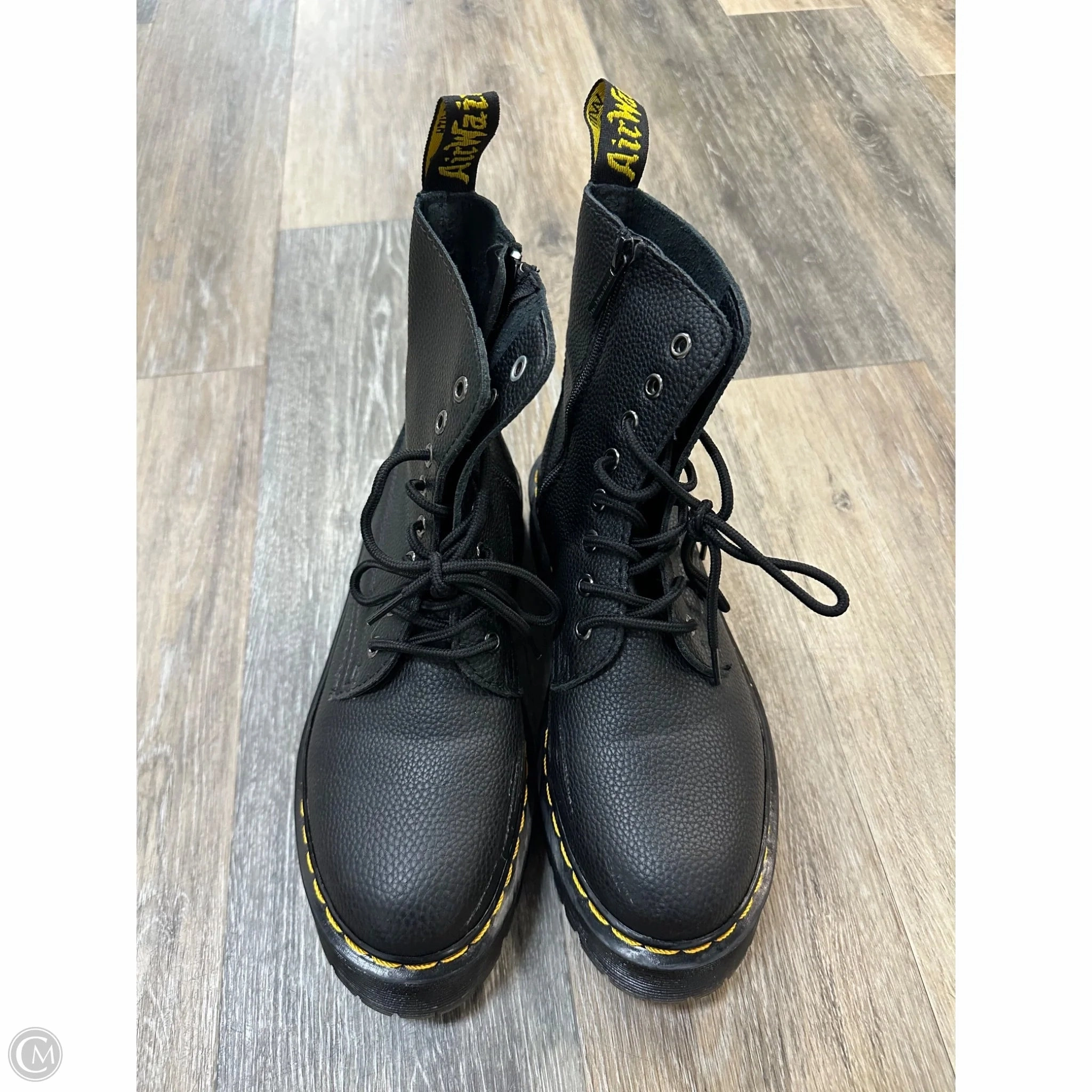 Boots Combat By Dr Martens In Black, Size: 11 Feminine Combat Boots