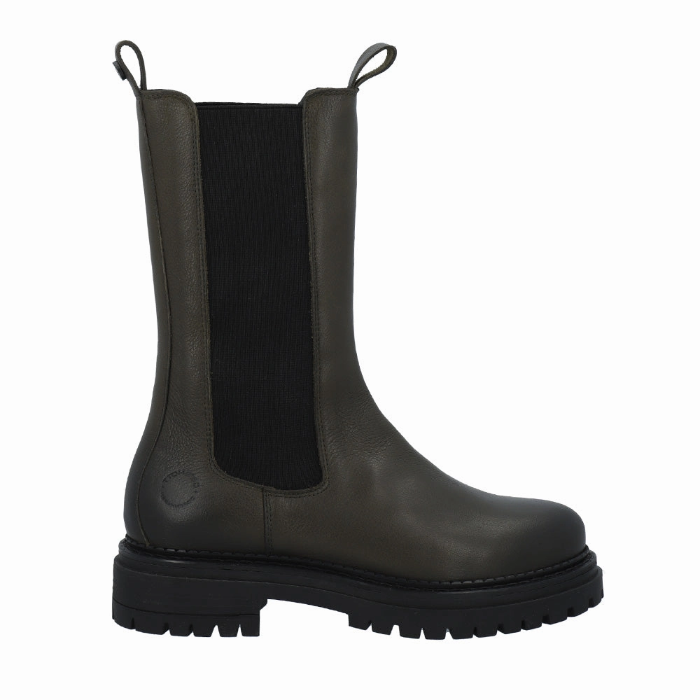 Ash Metro Chelsea Boots Cashannah Olive High Chelsea Boot
