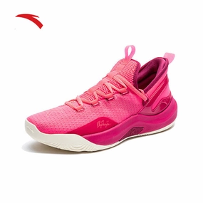 Soccer Bag For Cleats ANTA Men KT FLY Basketball Shoes 1124D1601S-4 -Red/Red/Red (Kasut Bola Keranjang Lelaki)