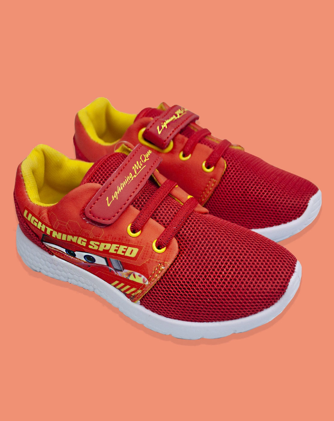 Walking  Walking Disney Pixar Cars Lightning Mcqueen Boy's Casual Trainer Shoes