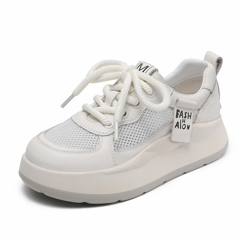 Women Fashon Plain Breathable Mesh Casual Sneakers Bape Sta Sneakers