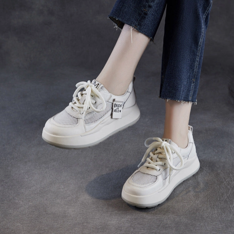 Travis Scott Sneakers Women Fashon Plain Breathable Mesh Casual Sneakers