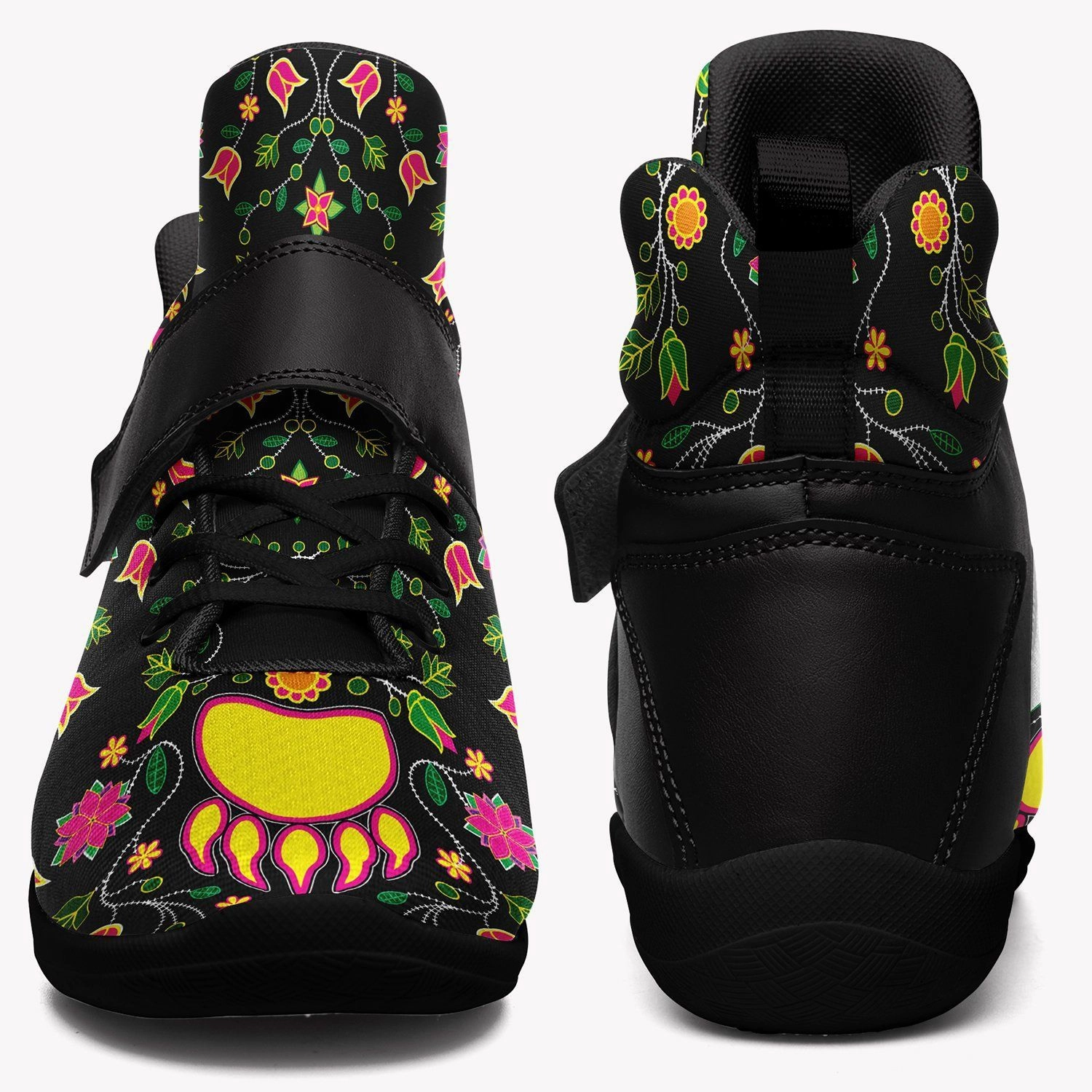 Floral Bearpaw Ipottaa Basketball / Sport High Top Shoes - Black Sole 200 Basketball Shoes