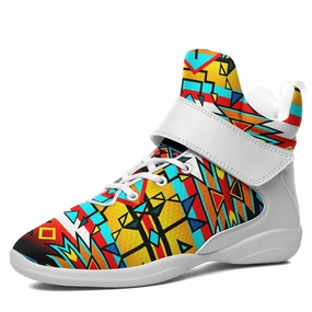 Force of Nature Twister Ipottaa Basketball / Sport High Top Shoes - White Sole Ad Basketball Shoes