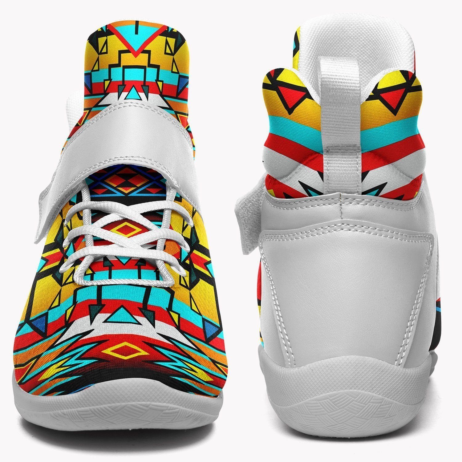 Force of Nature Twister Ipottaa Basketball / Sport High Top Shoes - White Sole Hydro Dipping Basketball Shoes