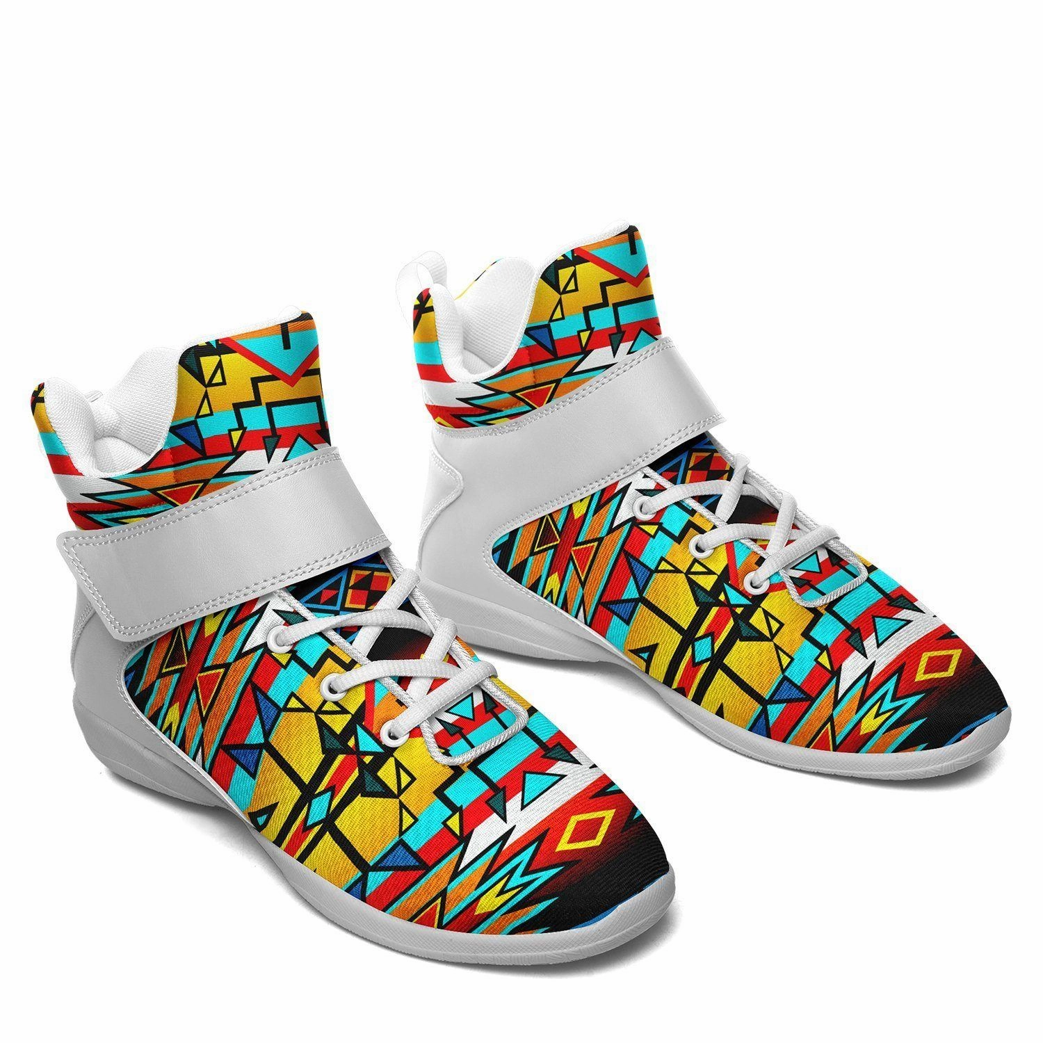 Son Of Chi Basketball Shoes Force of Nature Twister Ipottaa Basketball / Sport High Top Shoes - White Sole