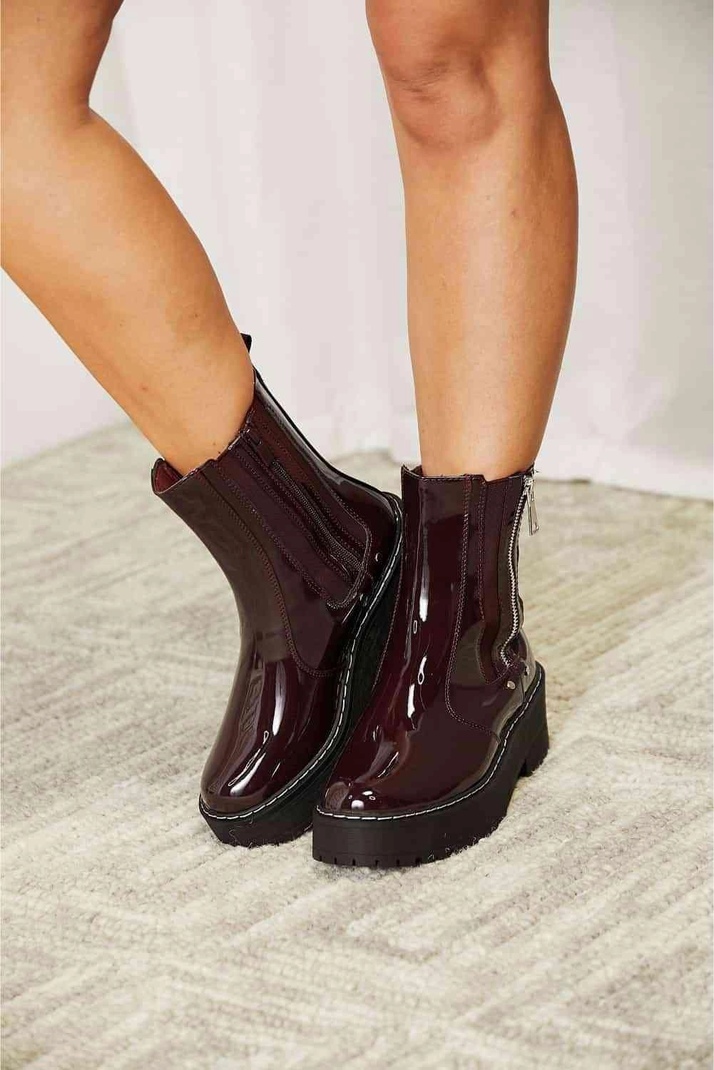 The Original Ankle Boots Forever Link Side Zip Platform Boots