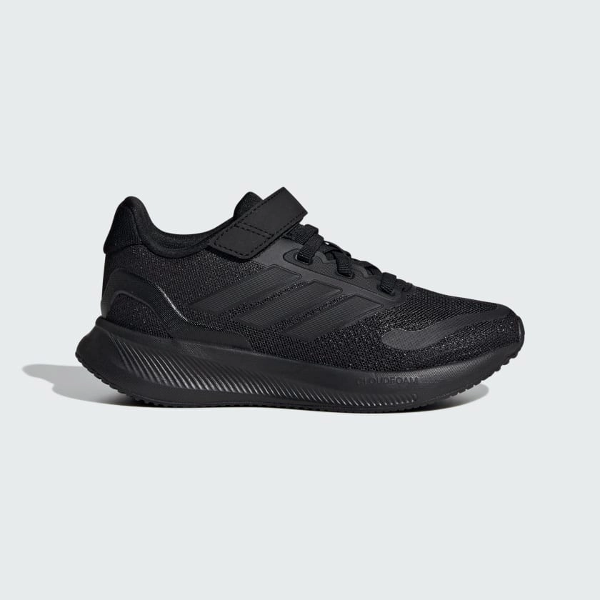 Adidas Kid's Runfalcon 5 Hook N' Loop Triple Black Running Soes Running Shoes For Couch To 5k