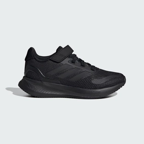 Adidas Kid's Runfalcon 5 Hook N' Loop Triple Black Running Soes Clearance On Running Shoes