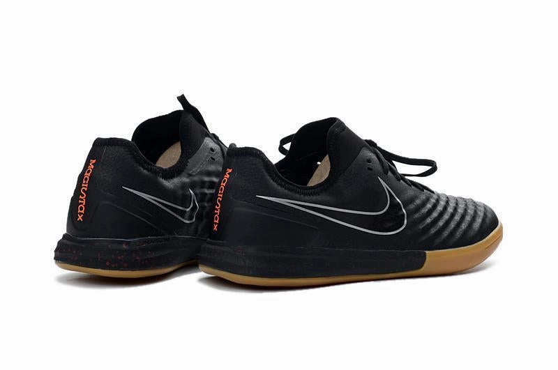 Nike MagistaX Finale II IC Soccer Shoes Black Gum Light Brown Nike Shoes With Velcro Strap