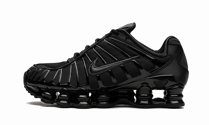 Nike Shox TL Black Max Orange Nike Tennis Shoes Air Max