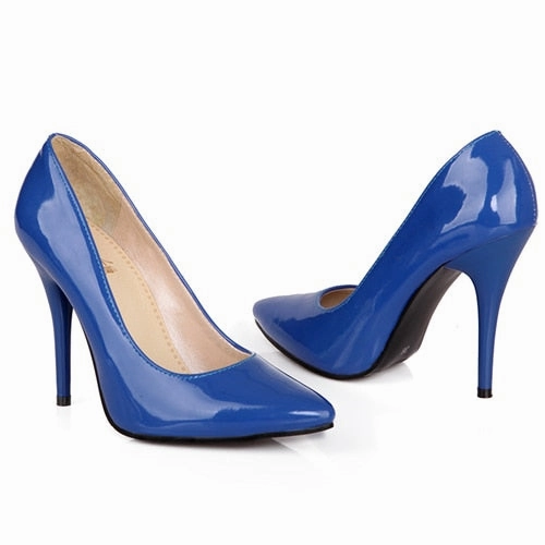 Fashion High Heels Pumps Woman Shoes Green Nude Red Blue Women's Heeled Shoes Party Office Wedding Shoes Ladies Large Size 44 47