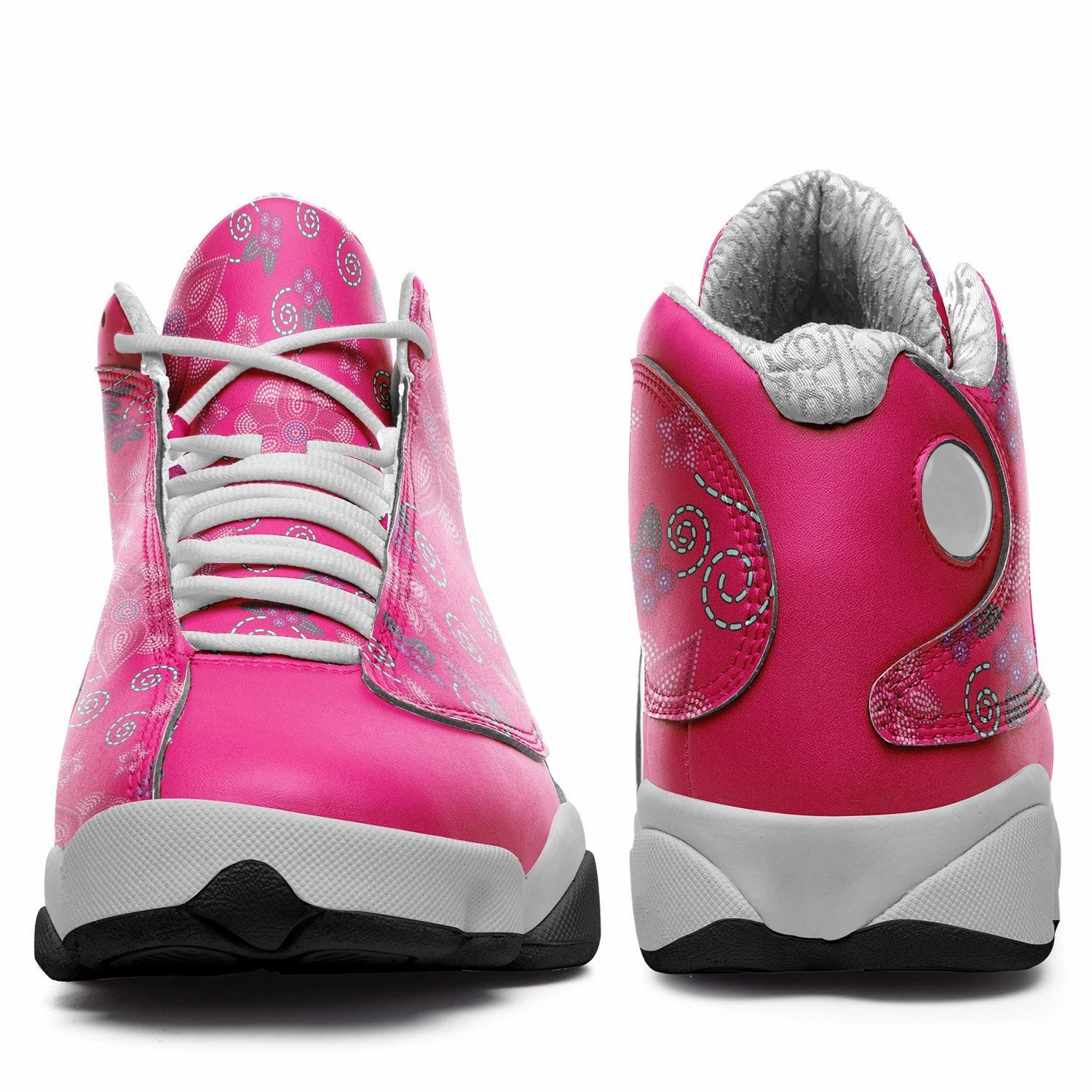 Berry Picking Pink Isstsokini Bright Colored Basketball Shoes