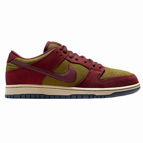 Nike Tennessee Volunteers Shoes Nike SB Dunk Dark Team Red/Olive Flak