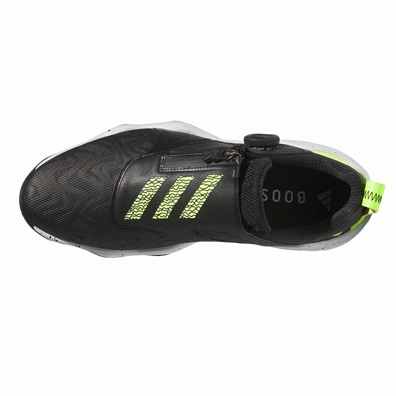 ADIDAS CodeChaos BOA Men's Spikeless Shoes (Black/Yellow/White) Golf Walking Shoes