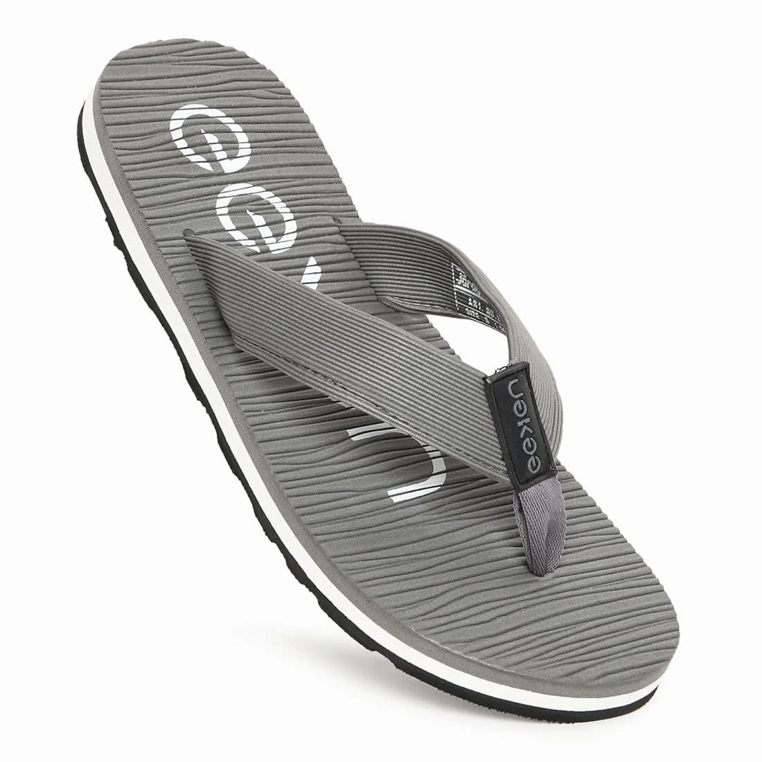 Eeken EFBG3025 Grey Everyday Flip Flops For Men Rosa Flip Flops