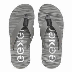 Gap Jelly Flip Flops Eeken EFBG3025 Grey Everyday Flip Flops For Men