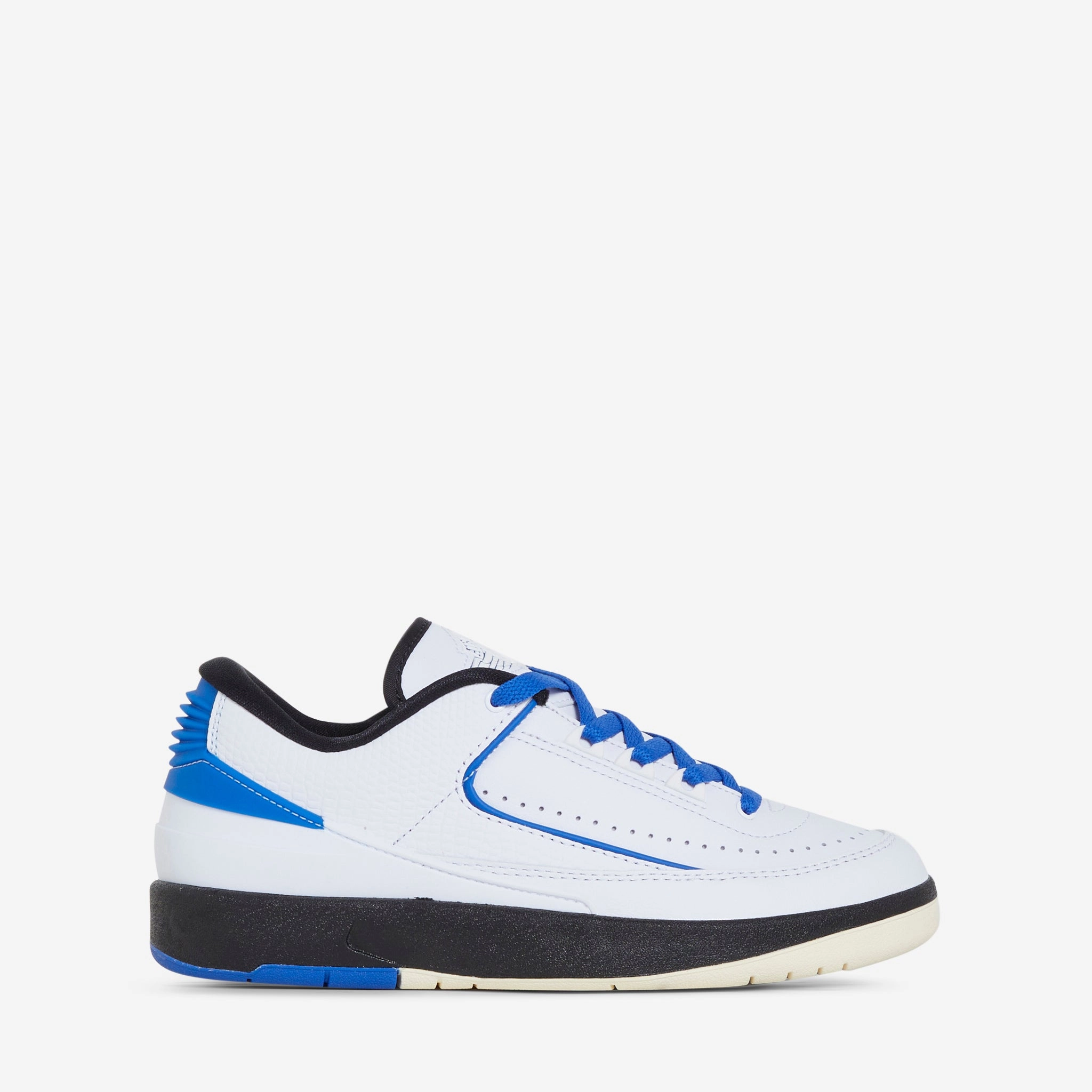 Nike Interact Run Shoes Women's Air Jordan 2 Retro Low White | Varsity Royal | Black | Muslin