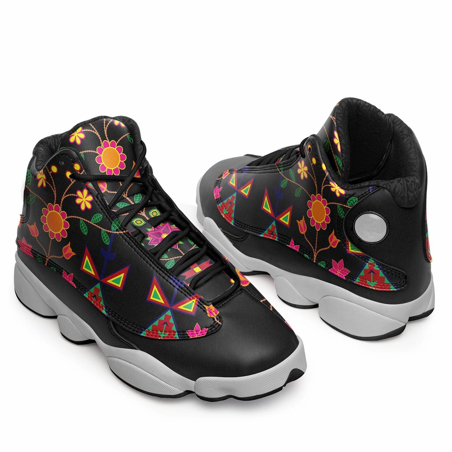 Basketball Shoes Hightop Geometric Floral Spring Isstsokini