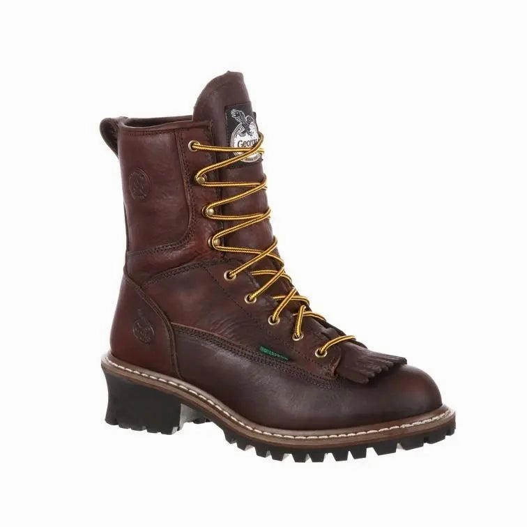 Cement Work Boots Georgia Boot  Steel Toe Waterproof  Logger  Work Boot G7313