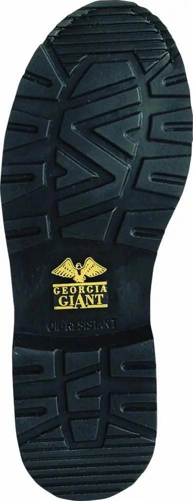 Waterproof Western Work Boots Georgia Giant 6-Inch Brown Leather Work Boots G6274