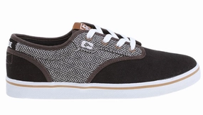 Deadstock Skate Shoes Globe Shoes Motley Vintage Black/Herringbone
