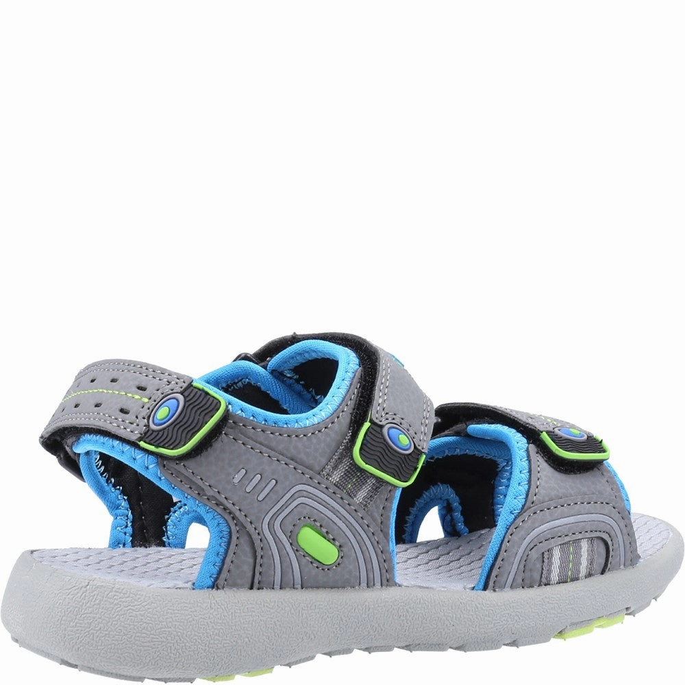 Sale Most Comfortable Grey Mario Quarter Strap Junior Sandals