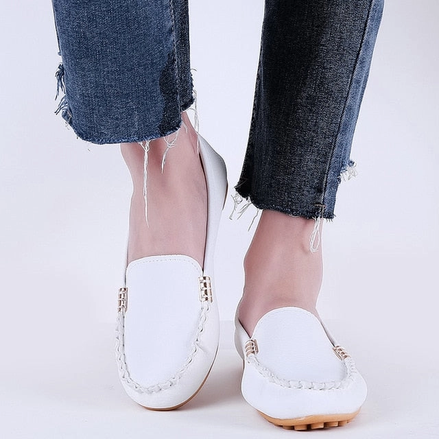 Western Chief Ladybug Rain Boots Women Casual Flat Shoes 2019 Spring Autumn Flat Loafer Women Shoes Slips Soft Round Toe Denim Flats Jeans Shoes Plus Size