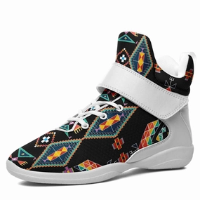 Travois Tipi Black Ipottaa Basketball / Sport High Top Shoes - White Sole Buy Basketball Shoes Online Cheap