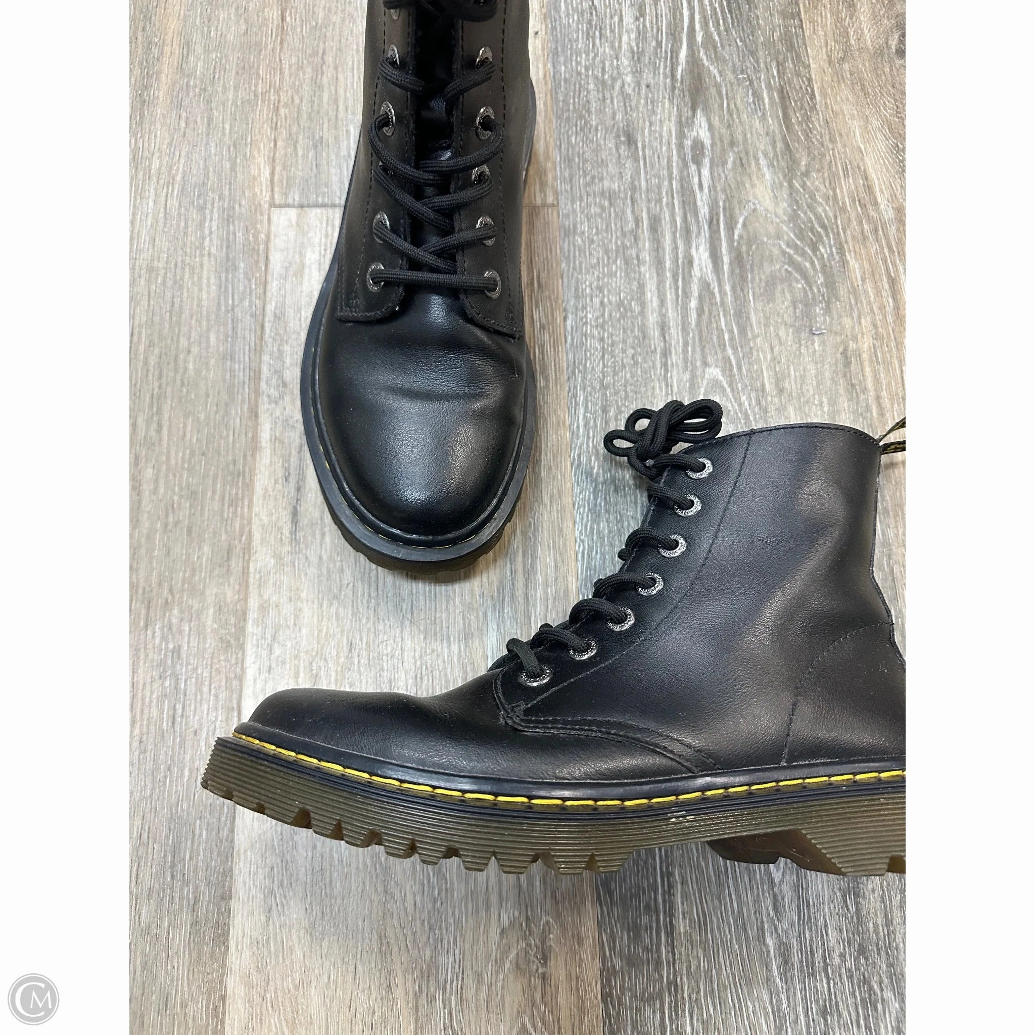 Size 12 Combat Boots Boots Combat By Dr Martens In Black, Size: 8